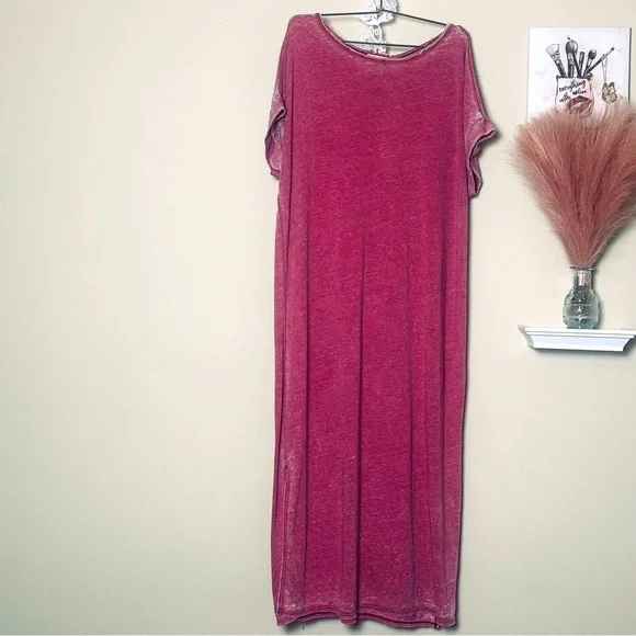 moon river pink dress Moon River Midi Dress